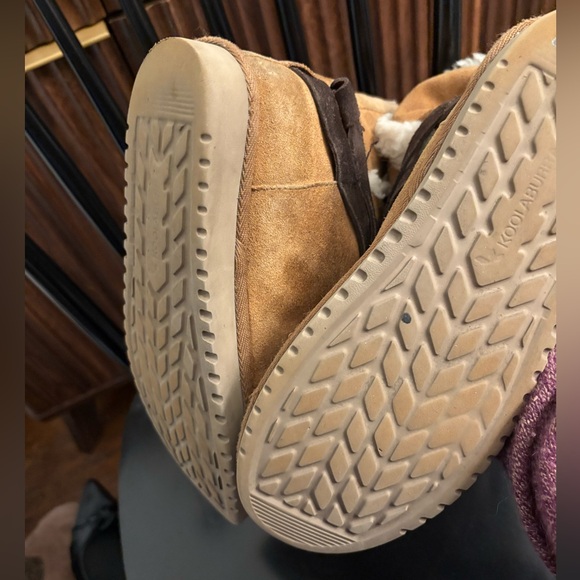 Koolaburra by Ugg rozalia brown chestnut tall furry boots size 8 - Picture 7 of 7